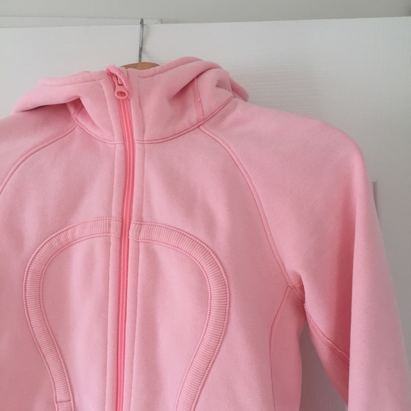 Baby pink lululemon scuba hoodie - size 4 - Picture 6 of 14